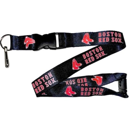 Aminco International Aminco International MLB-LN-095-24 Lanyard - Boston Red Sox MLB-LN-095-24